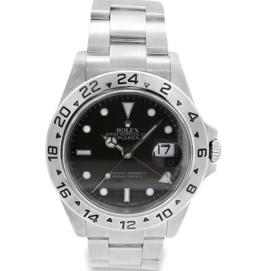 Rolex 16570 Explorer II Stainless Steel 42mm Watch