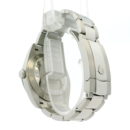 Rolex Datejust 126300 Stainless Oystersteel with Silver Stick Dial Watch