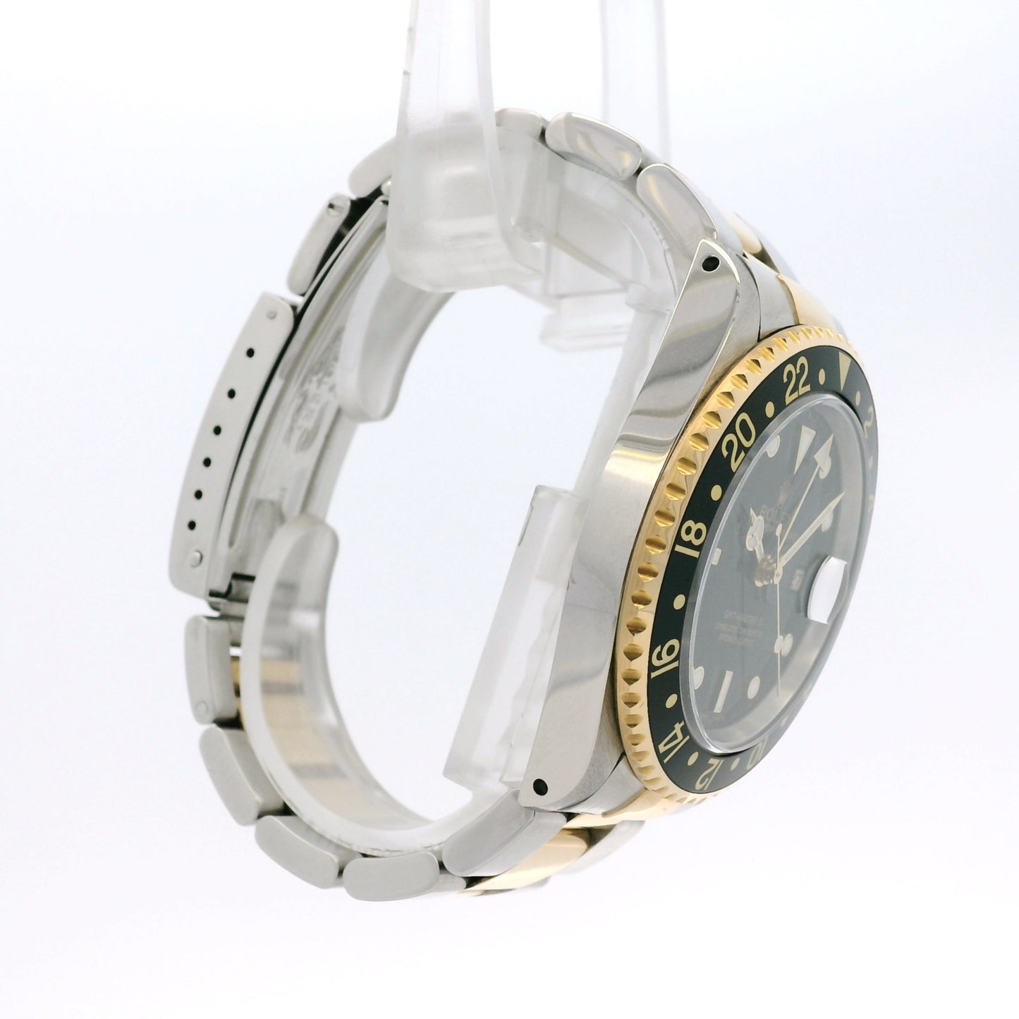 Rolex 16713 GMT-Master 18k Yellow Gold and Stainless Steel Watch