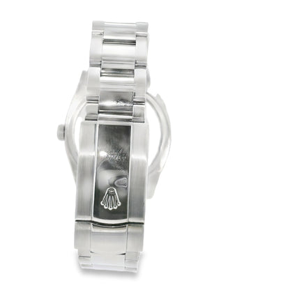 Rolex Datejust 116200 Stainless Steel 36mm Aftermarket Mother of Pearl Diamond Dial Watch