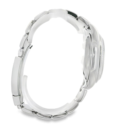 Rolex Datejust 116200 Stainless Steel 36mm Aftermarket Mother of Pearl Diamond Dial Watch