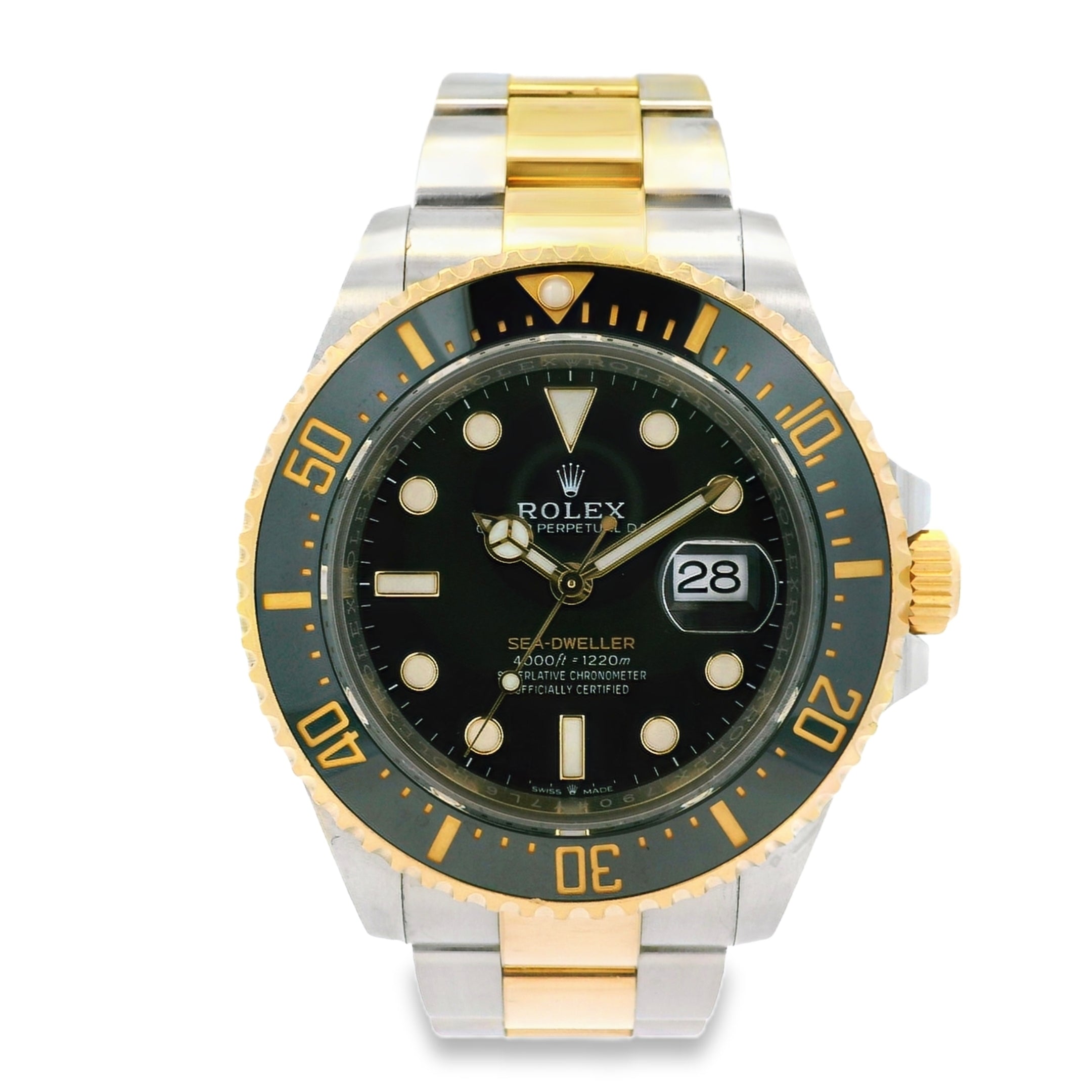 Rolex 126603 Sea-Dweller 18k Yellow Gold and Stainless Steel Watch