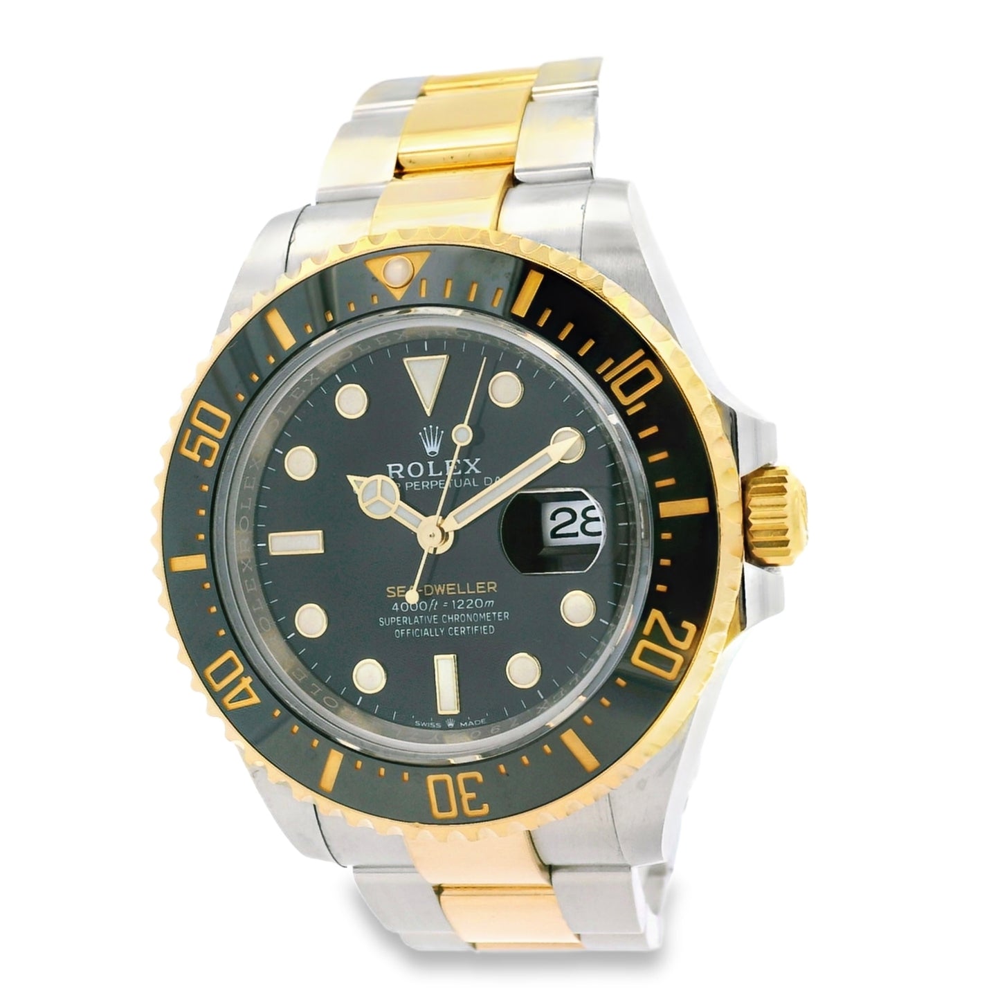 Rolex 126603 Sea-Dweller 18k Yellow Gold and Stainless Steel Watch