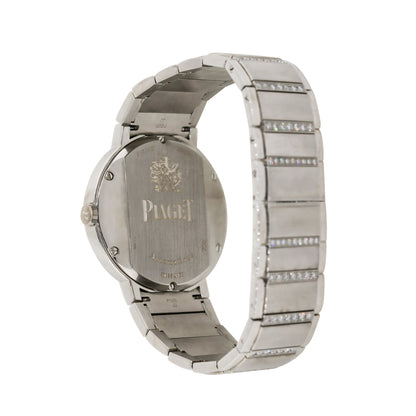 Piaget Polo P10183 18k White Gold Diamond Ladies Watch