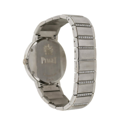 Piaget Polo P10183 18k White Gold Diamond Ladies Watch