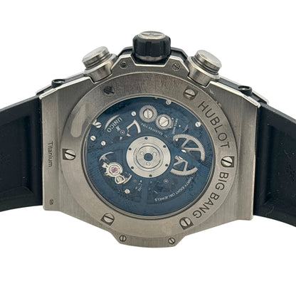 Hublot Big Bang Unico 421.NX.5170.RX Titanium Blue Dial 44mm Watch