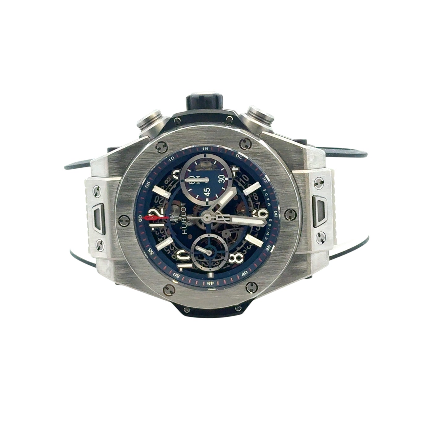 Hublot Big Bang Unico 421.NX.5170.RX Titanium Blue Dial 44mm Watch