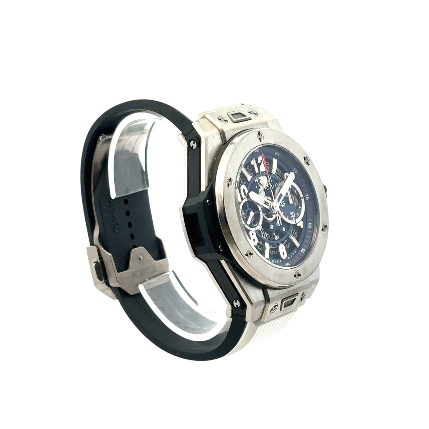 Hublot Big Bang Unico 421.NX.5170.RX Titanium Blue Dial 44mm Watch