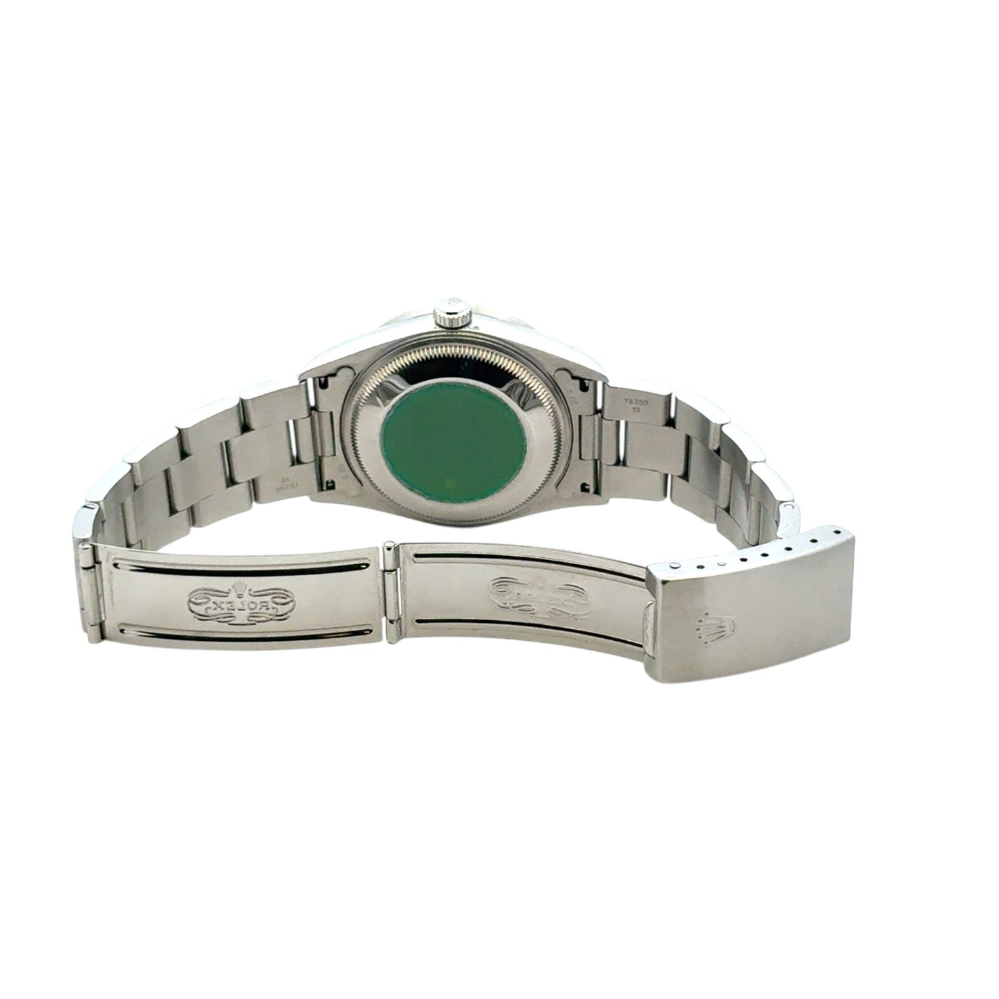 Rolex Oyster Perpetual Date 15210 Salmon Dial Stainless Steel 34mm Watch