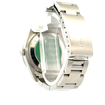 Rolex Oyster Perpetual Date 15210 Salmon Dial Stainless Steel 34mm Watch