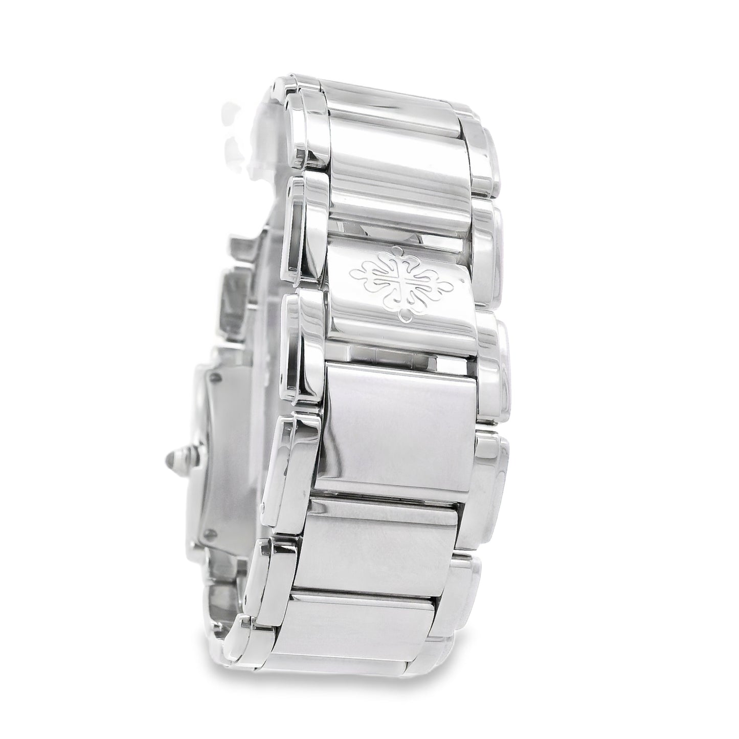 Patek Philippe 4910/10A Stainless Steel Grey Dial Factory Diamond Bezel Watch