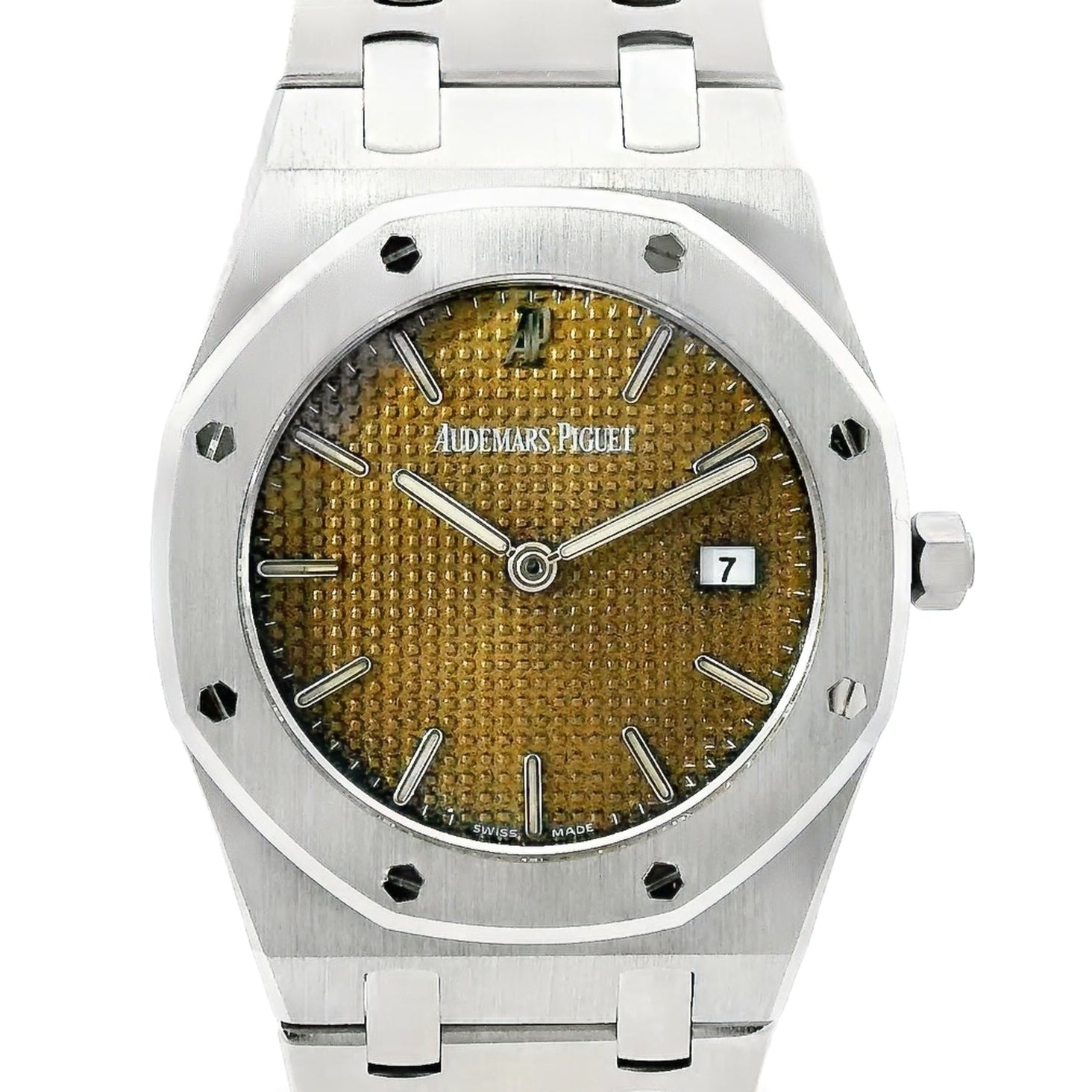 Audemars Piguet 56175ST “Tropical” Royal Oak Stainless Steel 33mm Watch