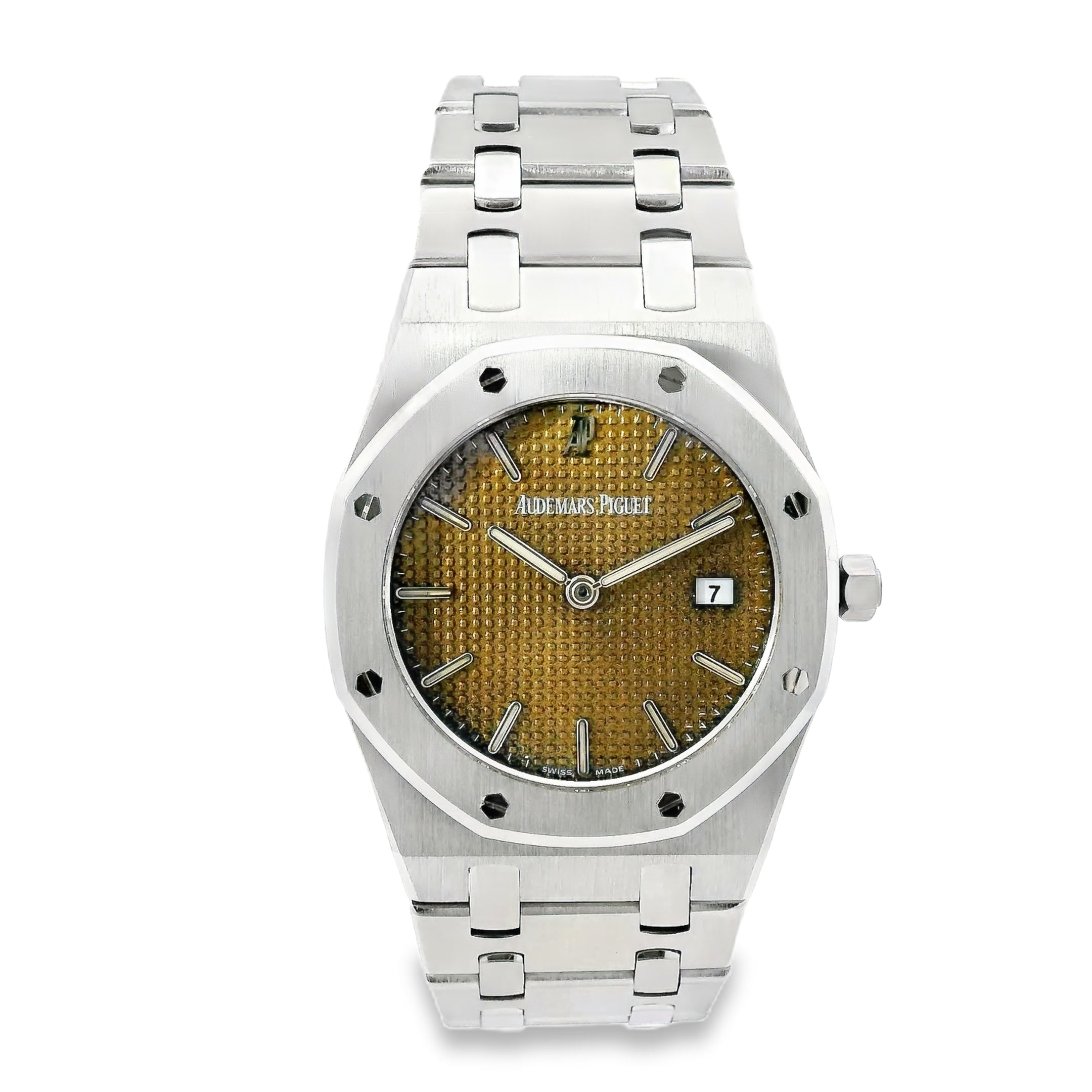 Audemars Piguet 56175ST “Tropical” Royal Oak Stainless Steel 33mm Watch