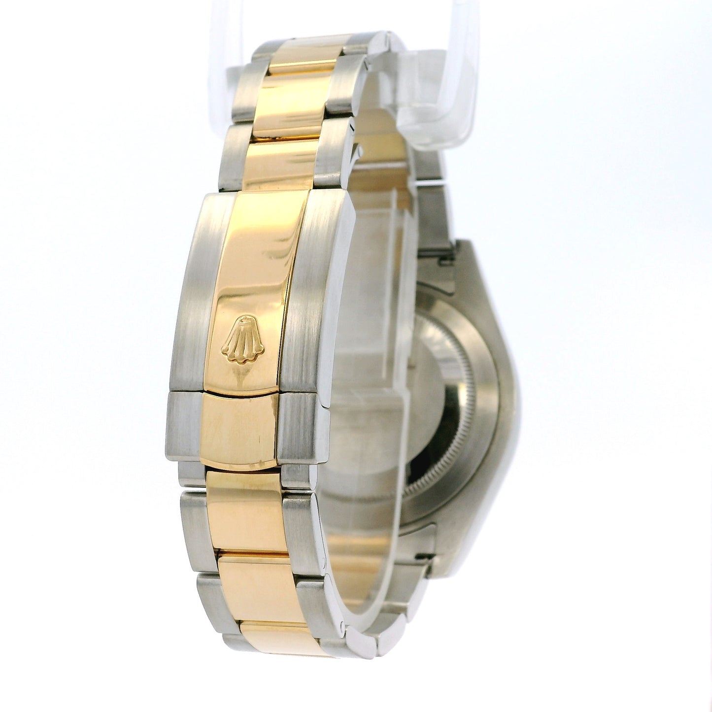 Rolex 116333 Datejust II 18k Yellow Gold Stainless Steel Wimbledon Dial Watch