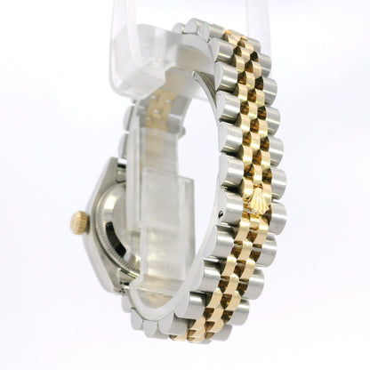 Rolex 179173 Datejust 18k Yellow Gold and Stainless Steel 26mm Gold Dial Watch