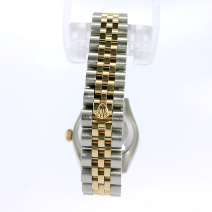 Rolex 179173 Datejust 18k Yellow Gold and Stainless Steel 26mm Gold Dial Watch