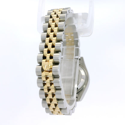 Rolex 179173 Datejust 18k Yellow Gold and Stainless Steel 26mm Gold Dial Watch