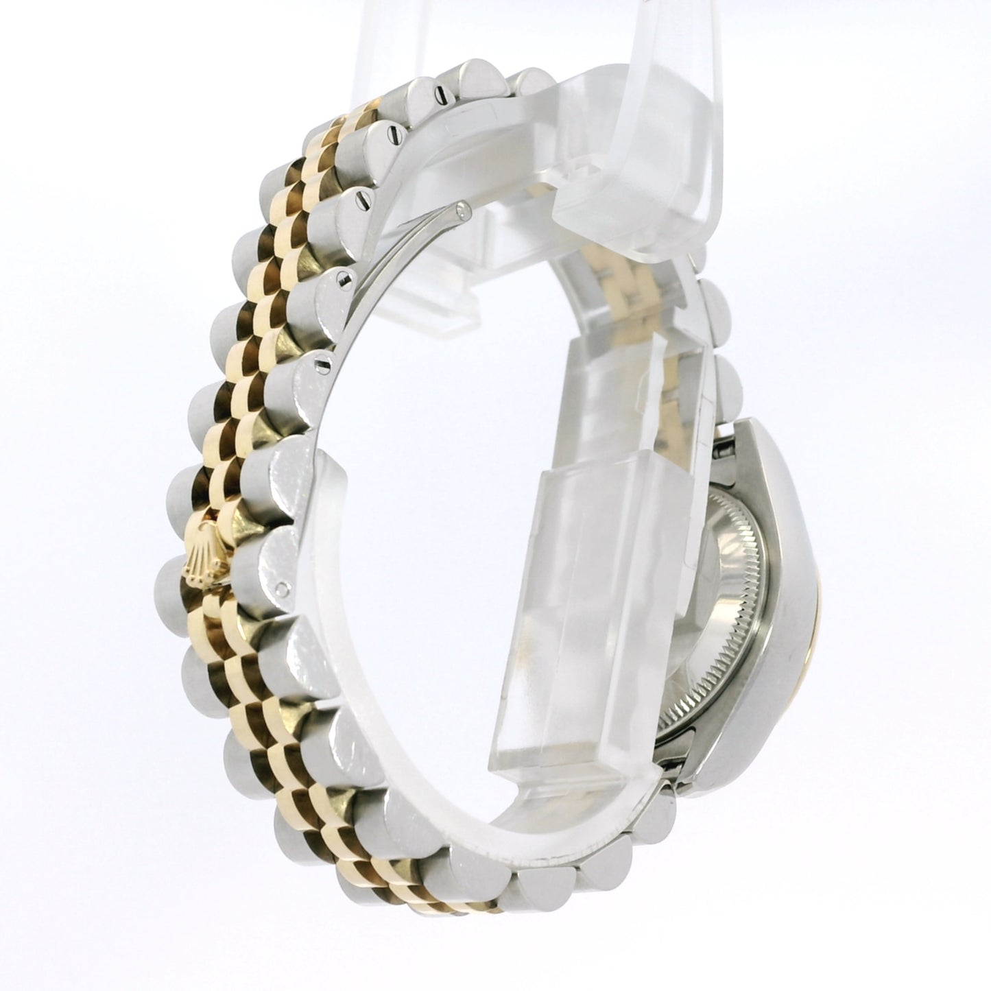 Rolex 179173 Datejust 18k Yellow Gold and Stainless Steel 26mm Gold Dial Watch