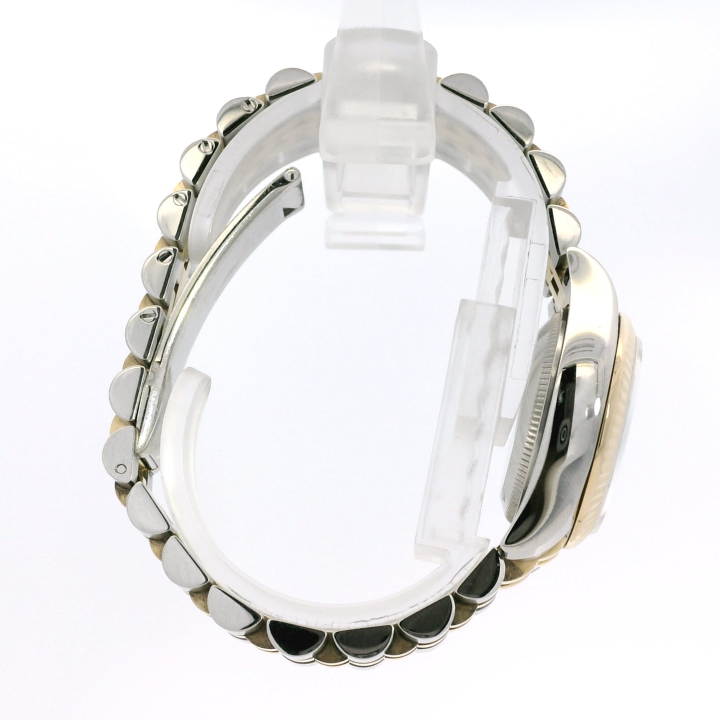 Rolex 179173 Datejust 18k Yellow Gold and Stainless Steel 26mm Gold Dial Watch