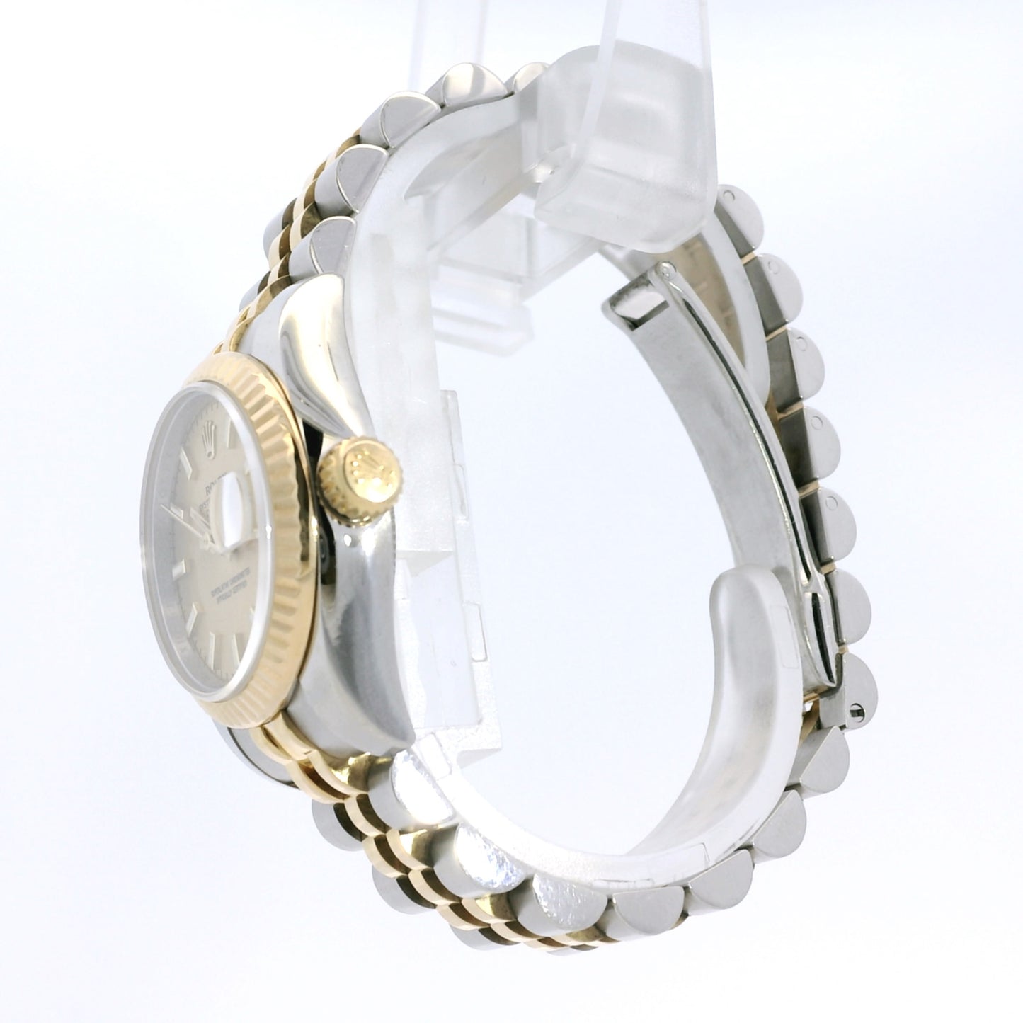 Rolex 179173 Datejust 18k Yellow Gold and Stainless Steel 26mm Gold Dial Watch