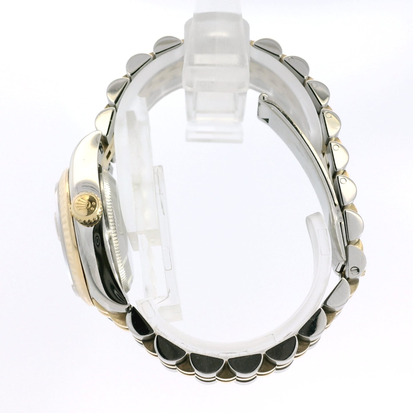 Rolex 179173 Datejust 18k Yellow Gold and Stainless Steel 26mm Gold Dial Watch