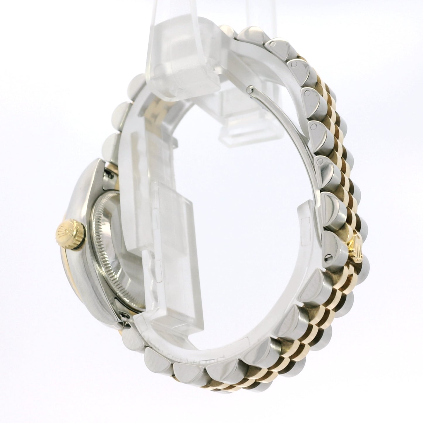 Rolex 179173 Datejust 18k Yellow Gold and Stainless Steel 26mm Gold Dial Watch