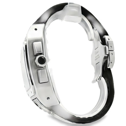 Cartier Santos 100 Stainless Steel White Dial Watch