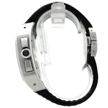 Cartier Santos 100 Stainless Steel White Dial Watch