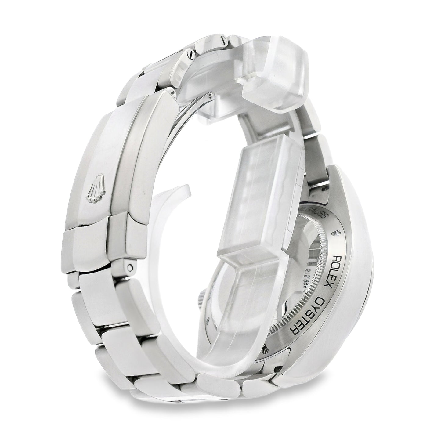 Rolex 116400 Milgauss Stainless Steel Black Dial 40mm Watch