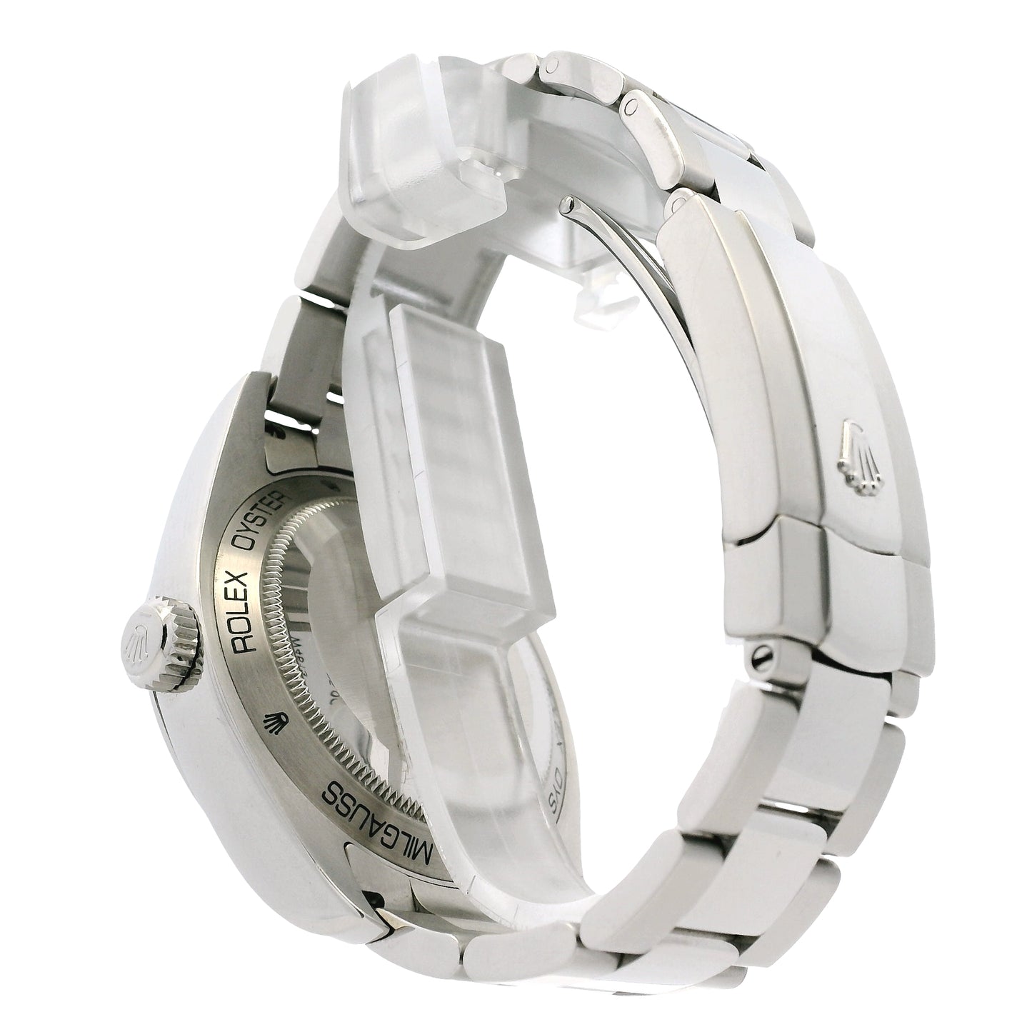 Rolex 116400 Milgauss Stainless Steel Black Dial 40mm Watch