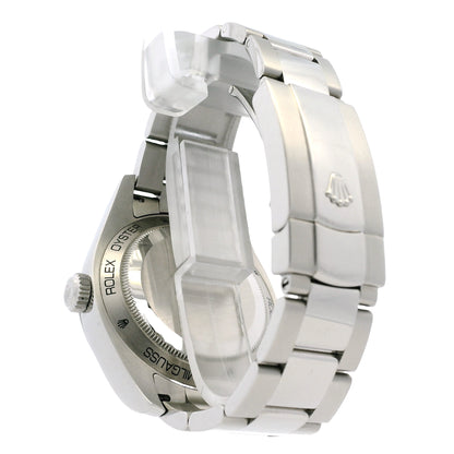 Rolex 116400 Milgauss Stainless Steel Black Dial 40mm Watch