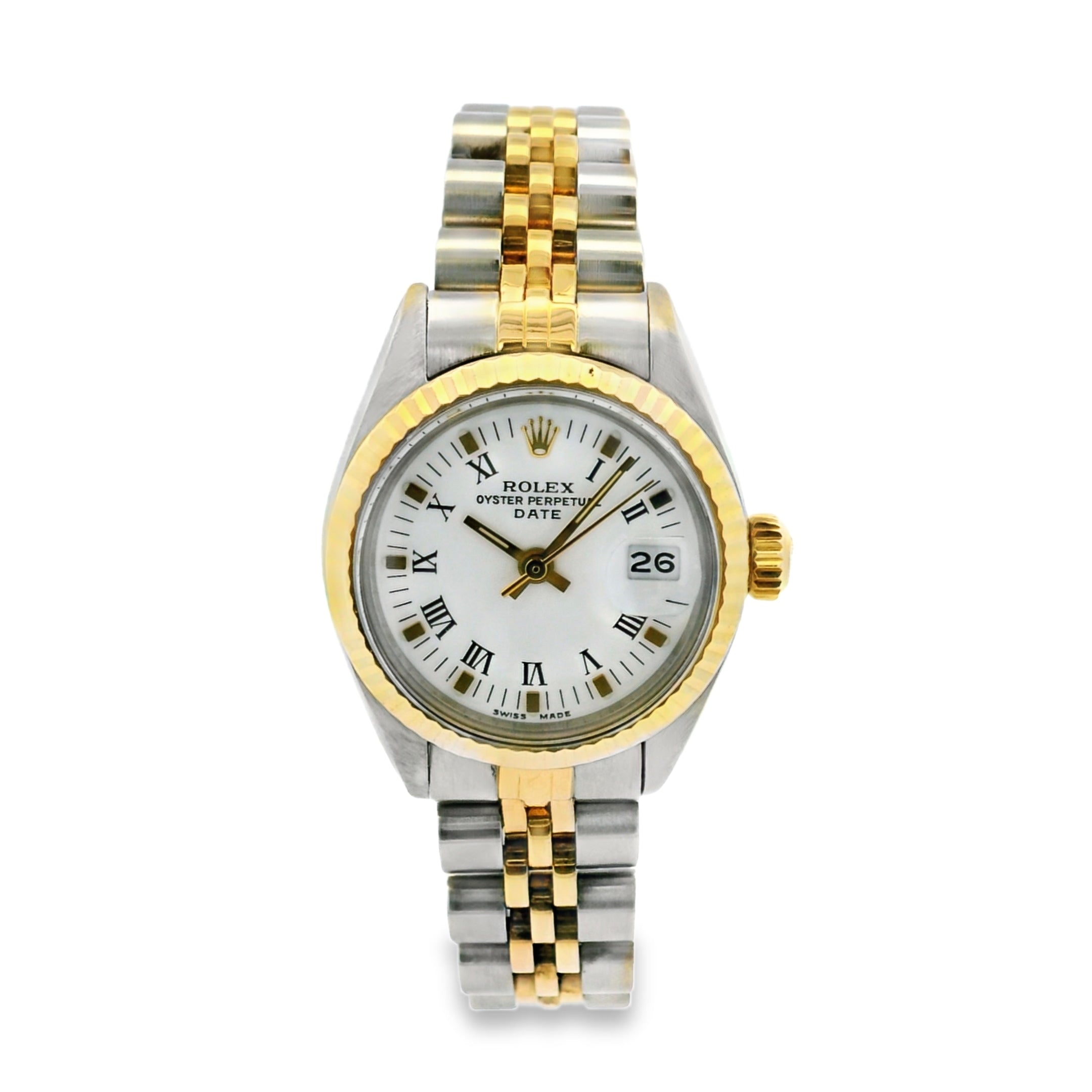 Rolex 6917 Oyster Perpetual Datejust Stainless Steel and 18k Yellow Gold