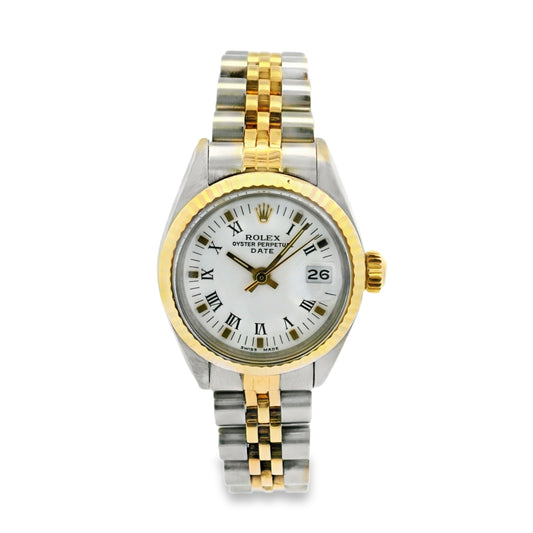 Rolex 6917 Oyster Perpetual Datejust Stainless Steel and 18k Yellow Gold