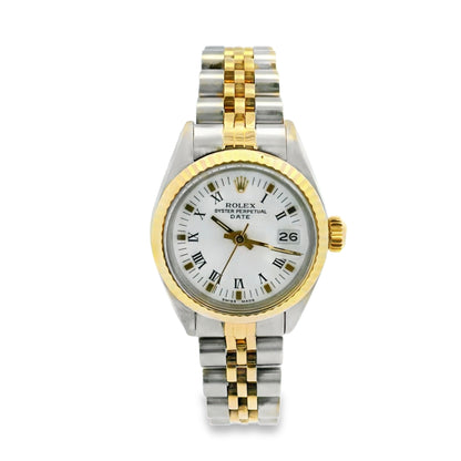 Rolex 6917 Oyster Perpetual Datejust Stainless Steel and 18k Yellow Gold