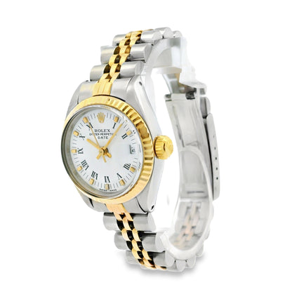 Rolex 6917 Oyster Perpetual Datejust Stainless Steel and 18k Yellow Gold