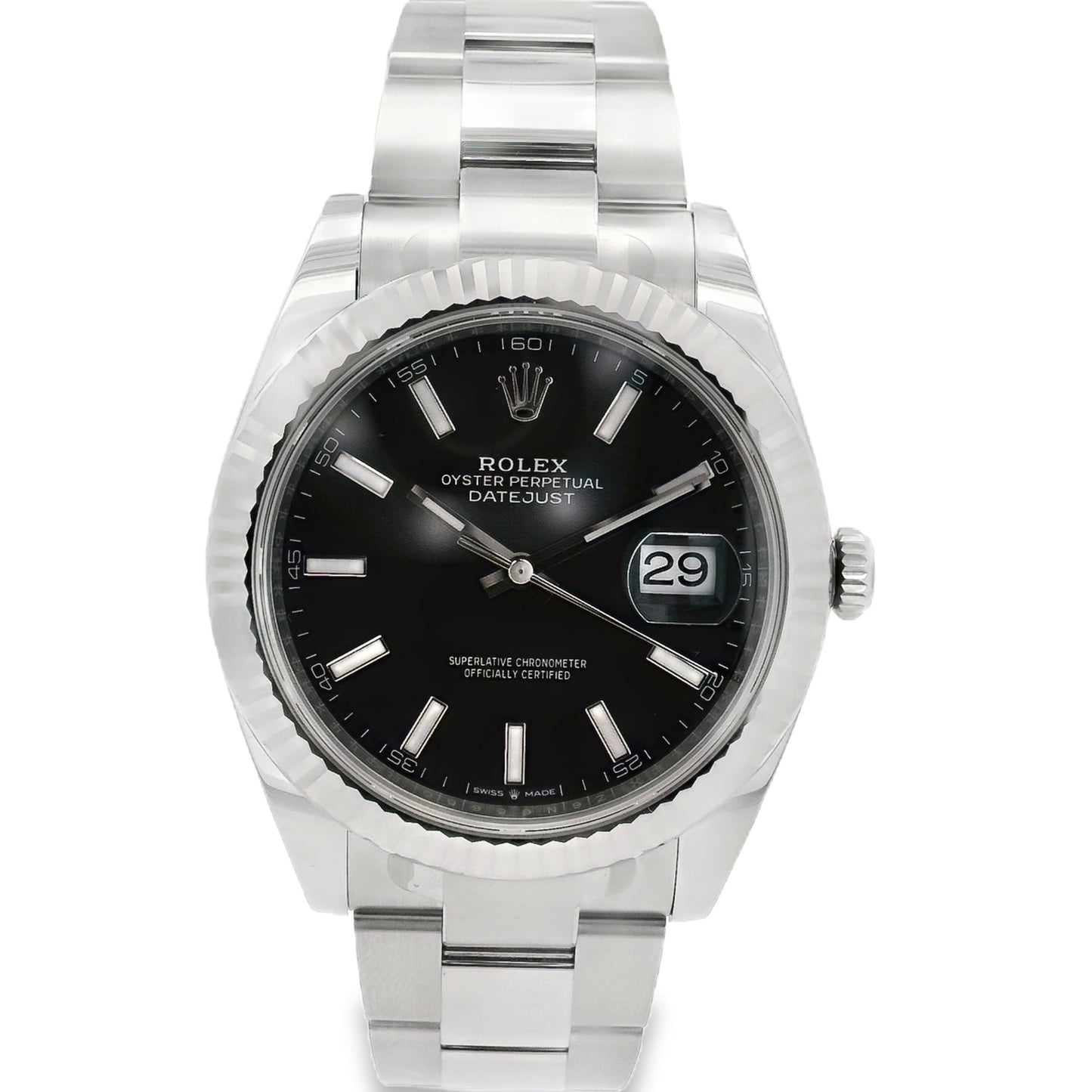 Rolex 126334 Stainless Oyster Steel Datejust 41mm Watch