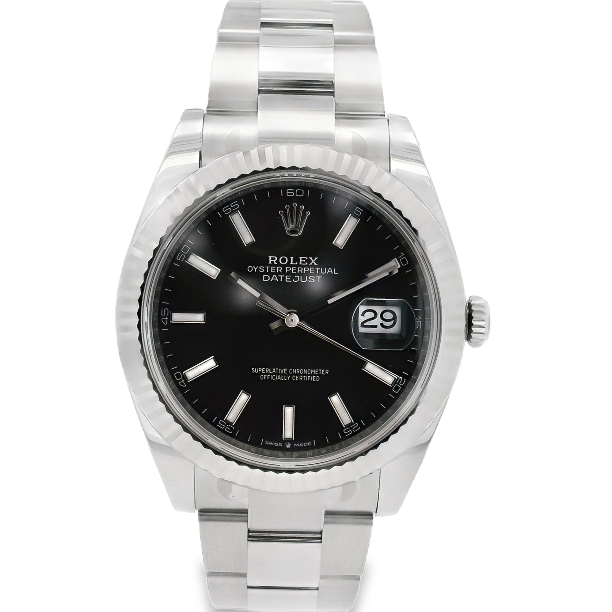 Rolex 126334 Stainless Oyster Steel Datejust 41mm Watch