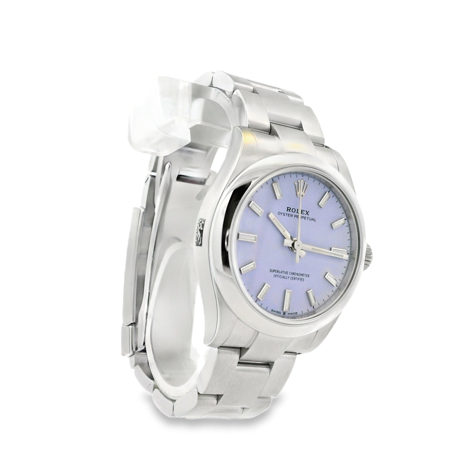Rolex 277200 Oyster Perpetual 31mm Lavender Dial Watch