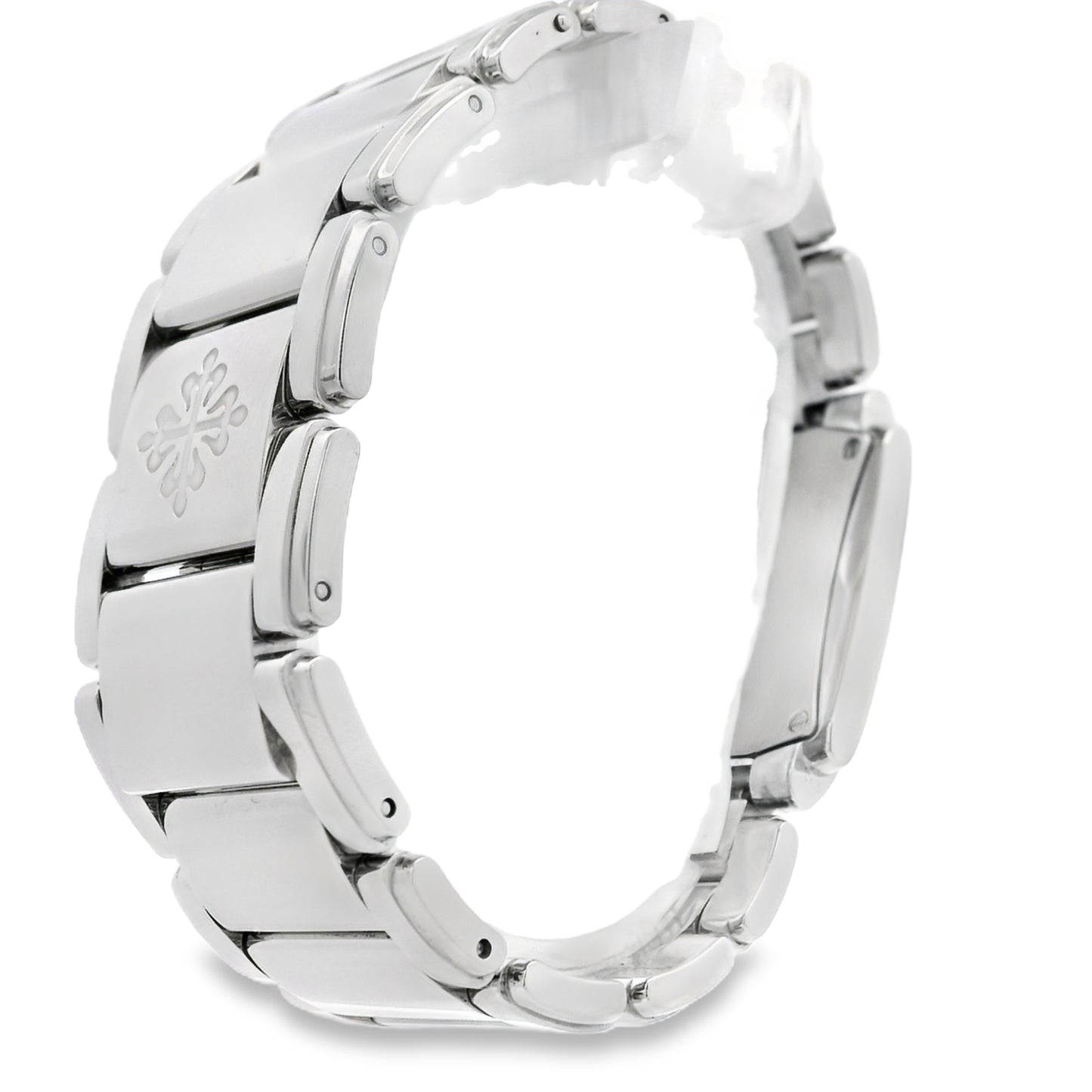 Patek Philippe 4910/10A Geneve with White Dial and Diamond Bezel Watch