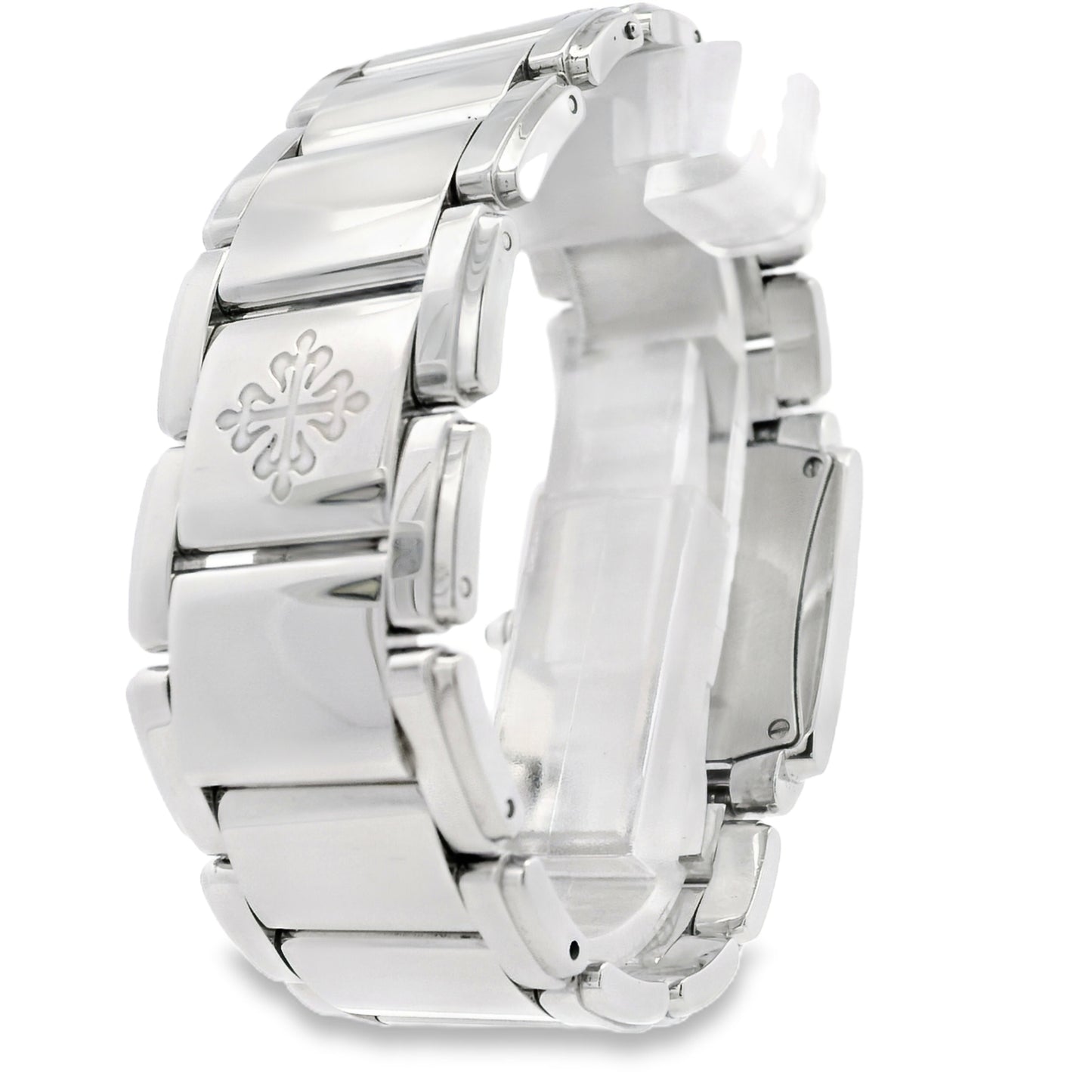 Patek Philippe 4910/10A Geneve with White Dial and Diamond Bezel Watch