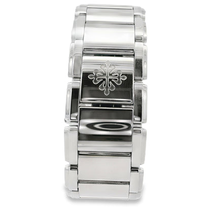 Patek Philippe 4910/10A Geneve with White Dial and Diamond Bezel Watch