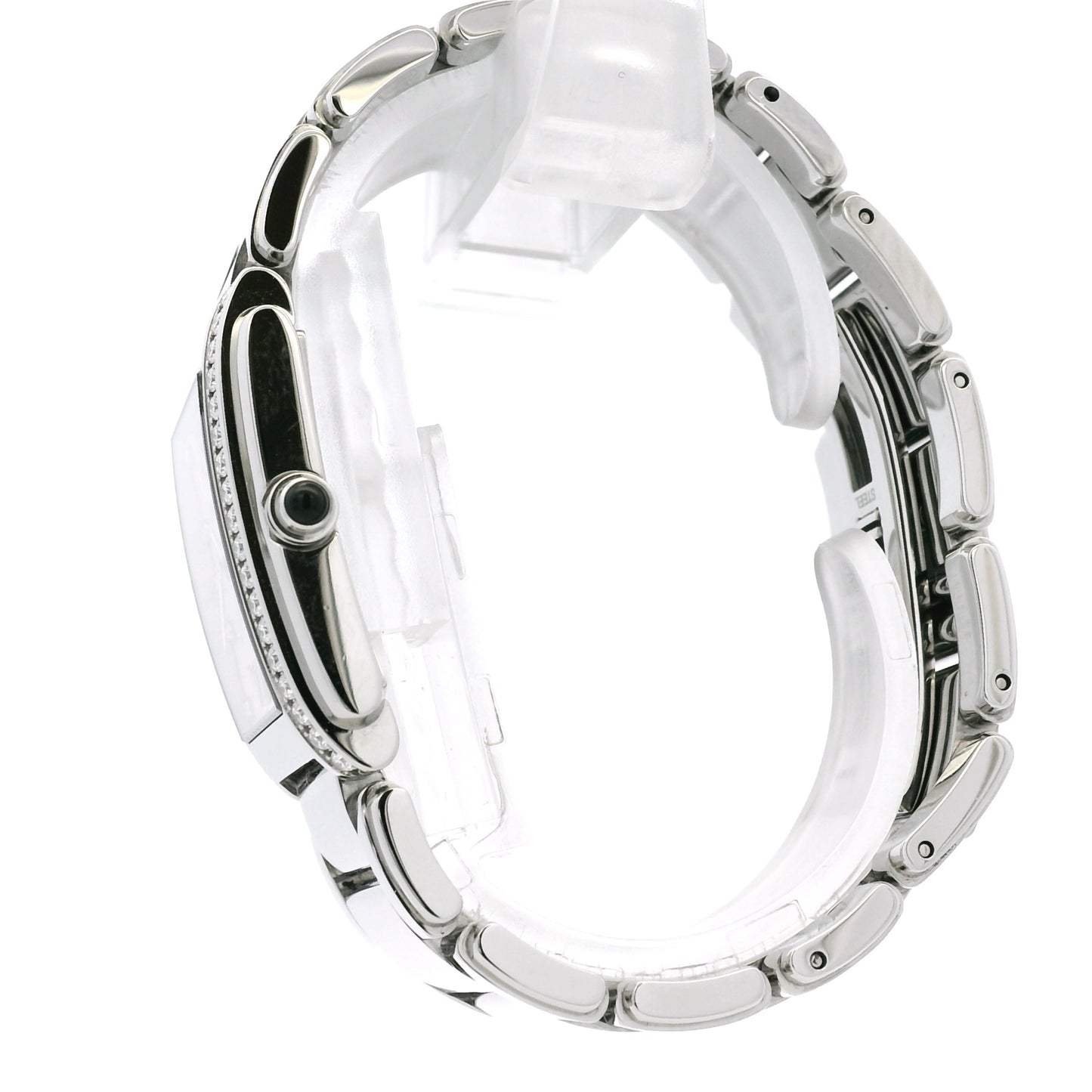 Patek Philippe 4910/10A Geneve with White Dial and Diamond Bezel Watch