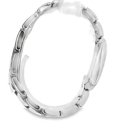 Patek Philippe 4910/10A Geneve with White Dial and Diamond Bezel Watch