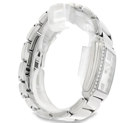 Patek Philippe 4910/10A Geneve with White Dial and Diamond Bezel Watch