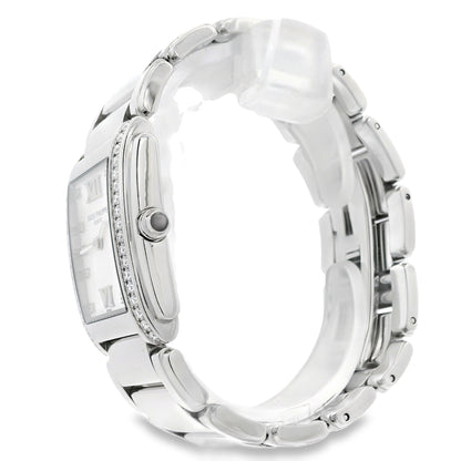 Patek Philippe 4910/10A Geneve with White Dial and Diamond Bezel Watch