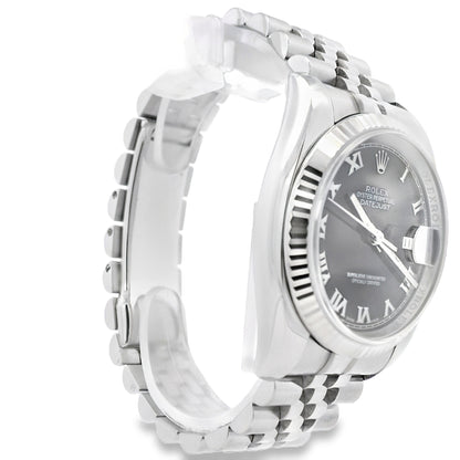 Rolex 116234 Datejust 36mm With Fluted Bezel on Jubilee Bracelet Watch