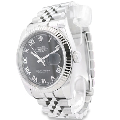 Rolex 116234 Datejust 36mm With Fluted Bezel on Jubilee Bracelet Watch