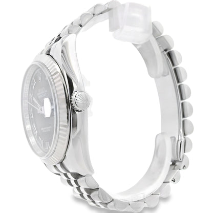 Rolex 116234 Datejust 36mm With Fluted Bezel on Jubilee Bracelet Watch