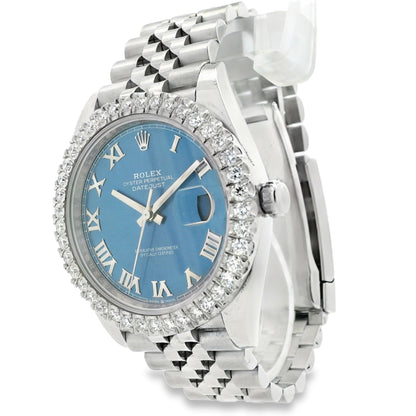 Rolex 126300 Aftermarket Datejust on Jubilee Bracelet Watch