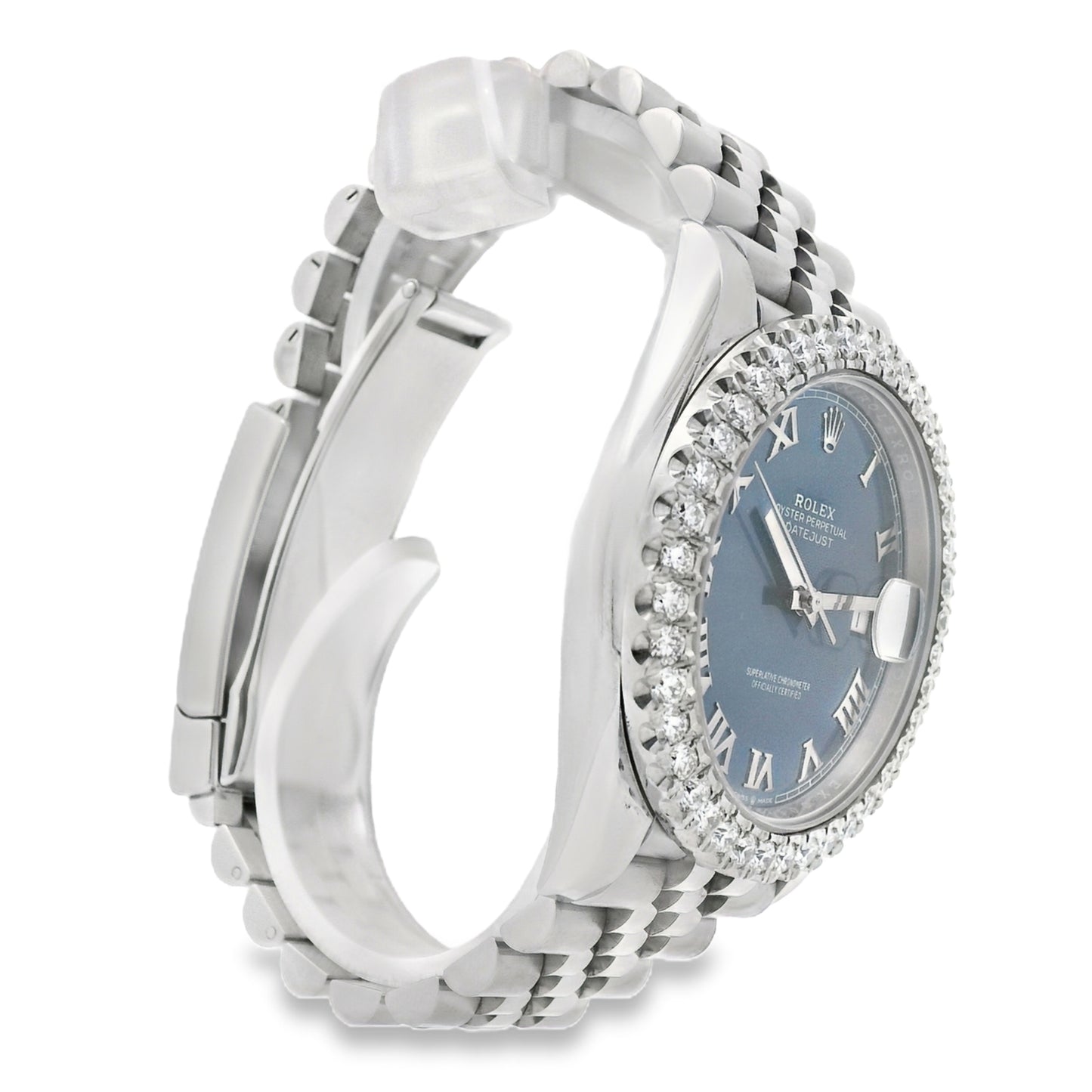 Rolex 126300 Aftermarket Datejust on Jubilee Bracelet Watch